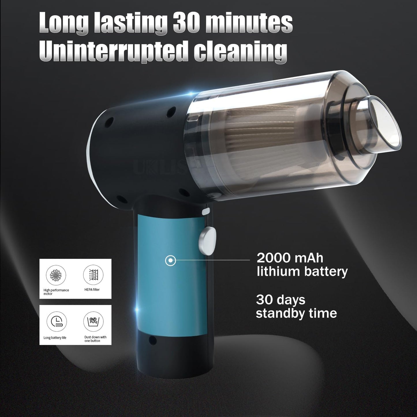 Portable Air Duster Wireless Vacuum Cleaner