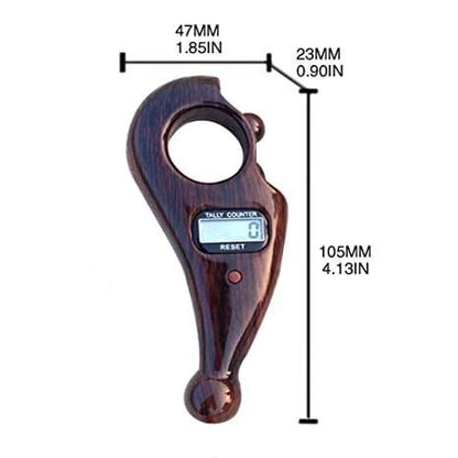 Digital Finger Counter-Tally Counter -jaap Counter | Jaap mala Counter | mala jaap Counter | Tasbeeh Misbaha Counter-Different Use- for naam jaap -Mantra Jap (Multicolor)