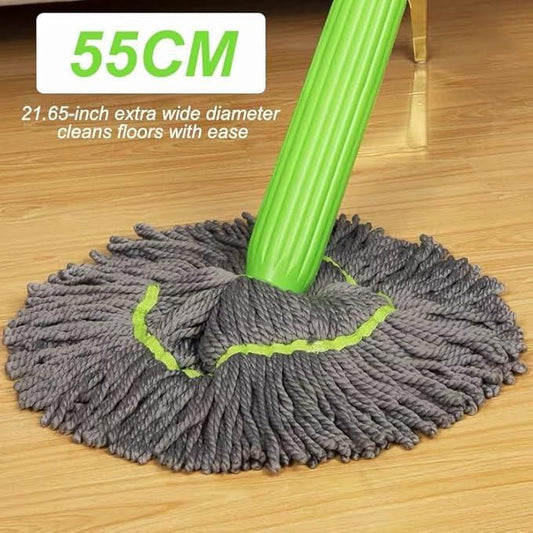 Microfiber Twist Mop for Floor Cleaning Squeeze Twist Stick Durable Dust Easy to Use